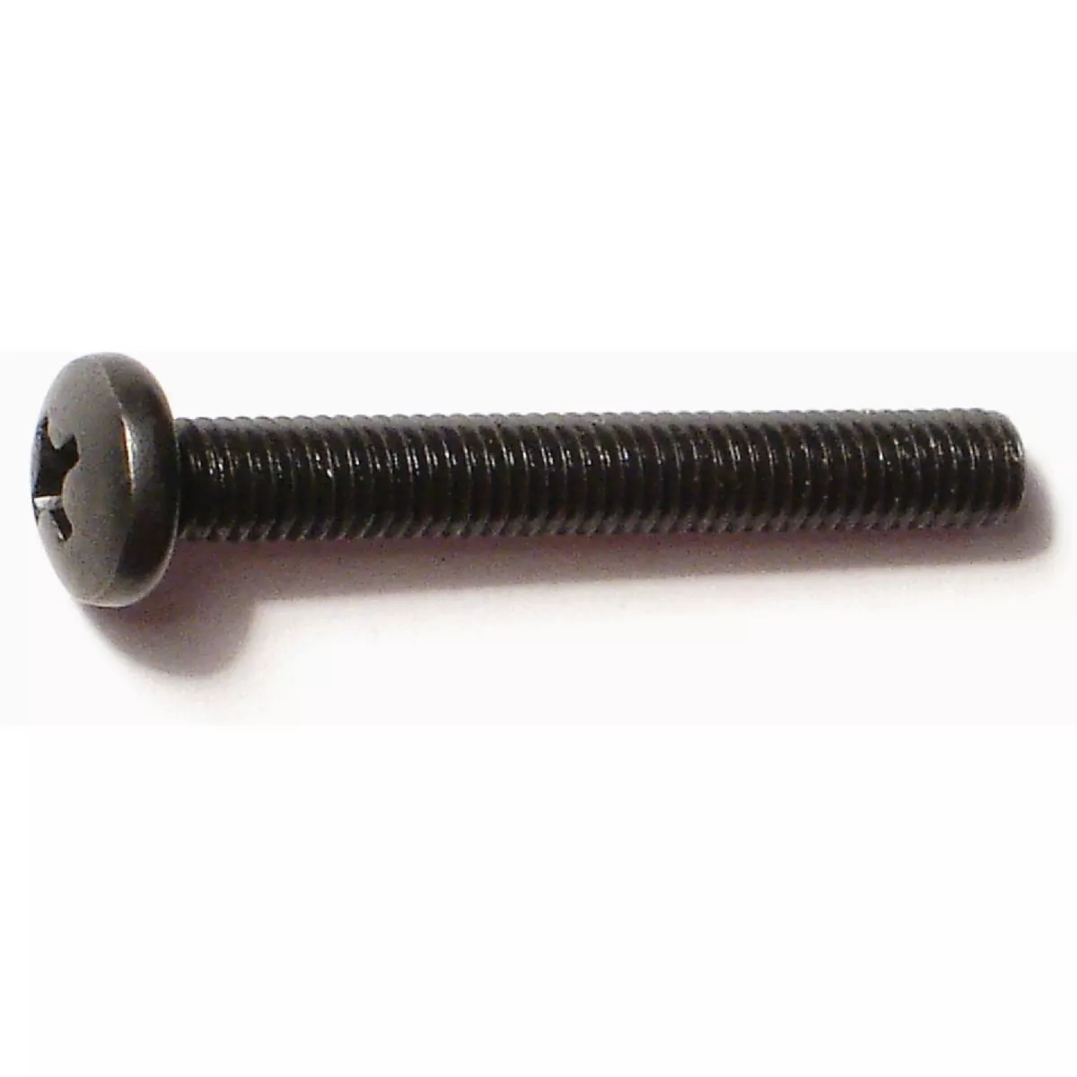 Midwest Fastener #10-32 x 1-1/2 In. Black Oxide Steel Fine Thread Phillips Pan Head Machine Screws (15 Ct.)