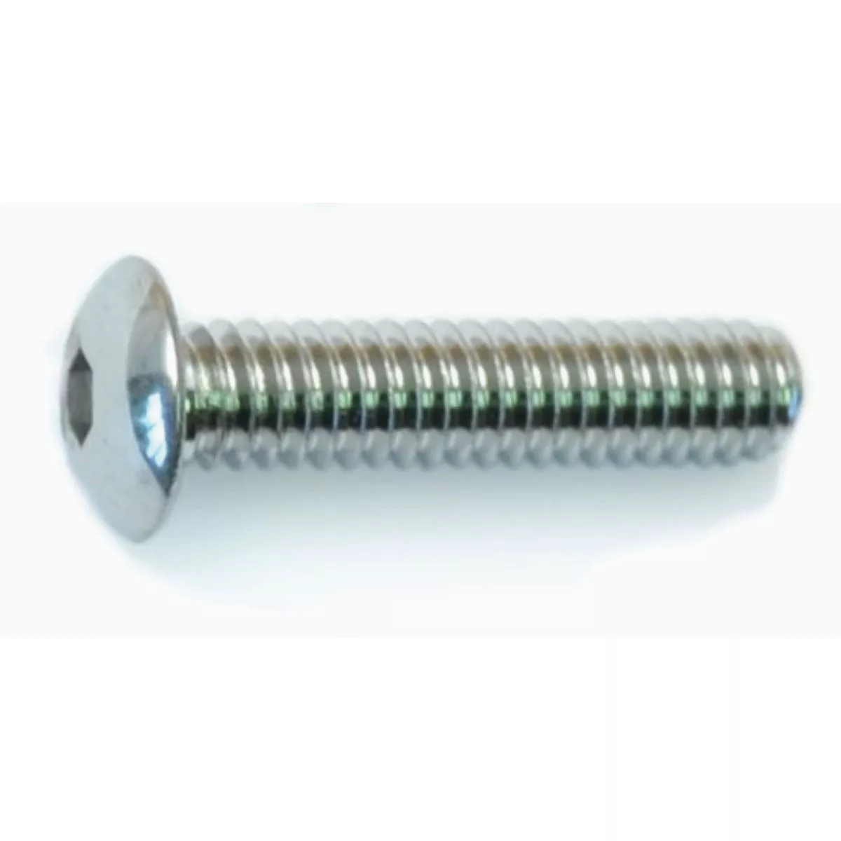 Midwest Fastener #8-32 x 3/4 In. Polished 18-8 Stainless Steel Coarse Thread Button Head Socket Cap Screws