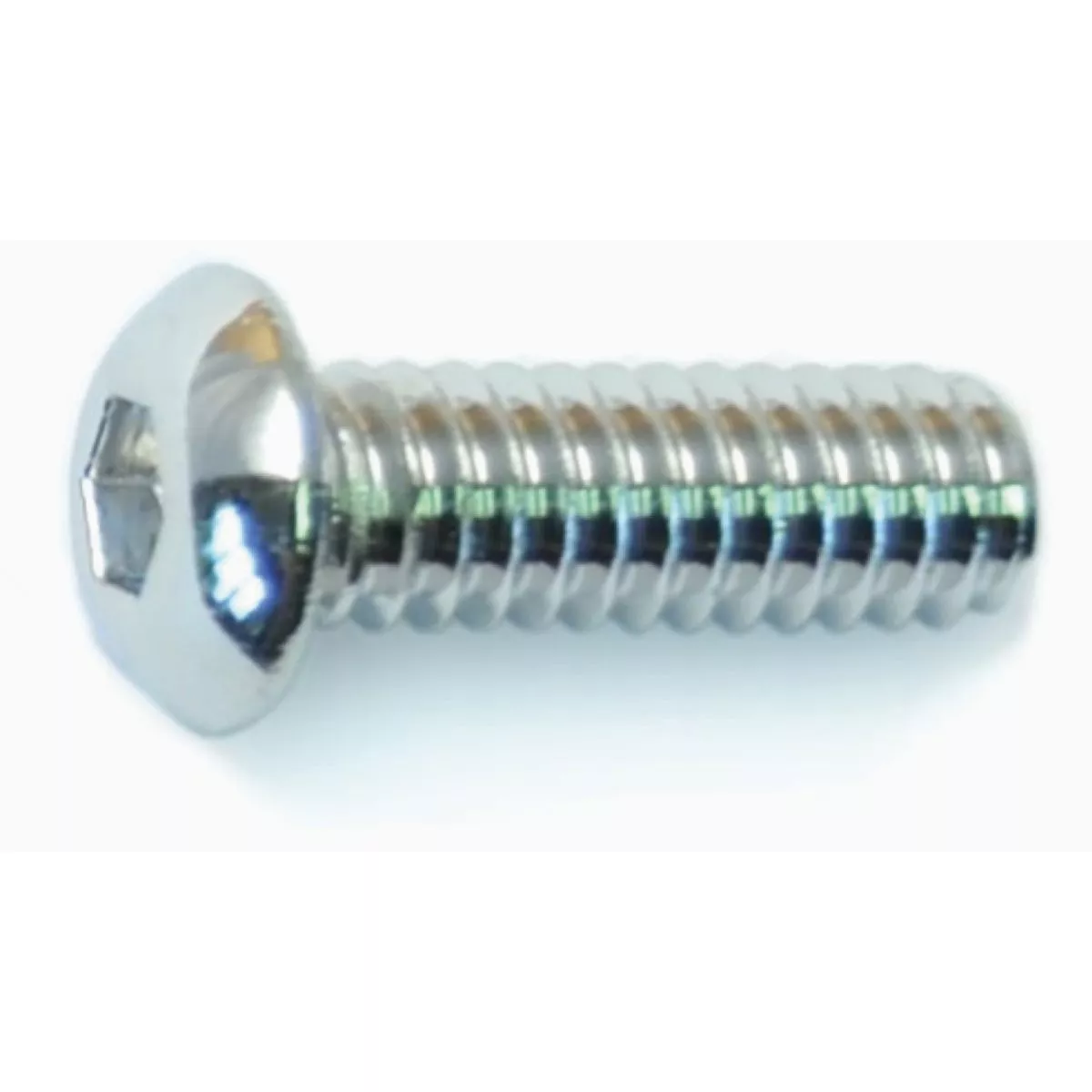 Midwest Fastener 1/4 In.-20 x 3/4 In. Polished 18-8 Stainless Steel Coarse Thread Button Head Socket Cap Screws (8 Ct.)