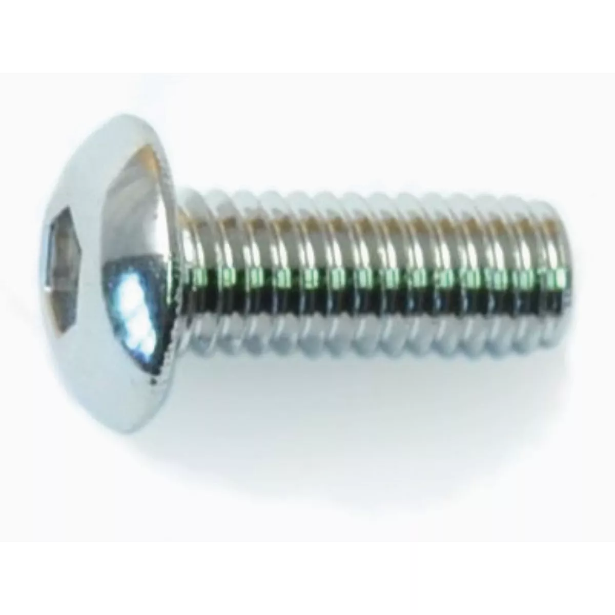 Midwest Fastener #10-32 x 1/2 In. Polished 18-8 Stainless Steel Fine Thread Button Head Socket Cap Screws (10 Ct.)