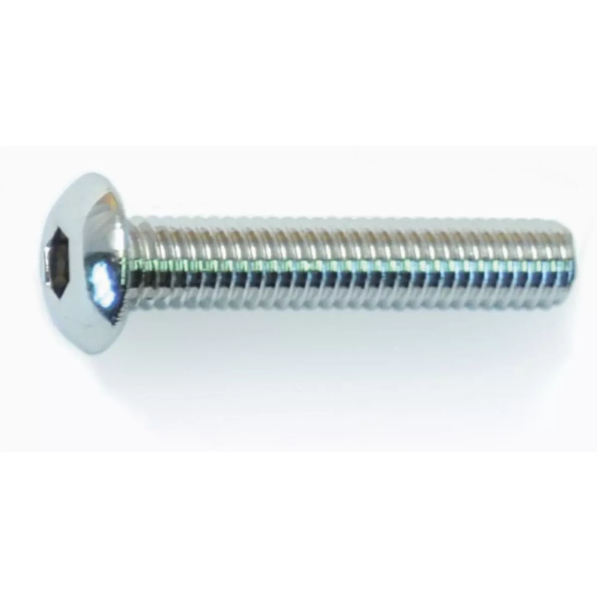 Midwest Fastener #10-32 x 1 In. Polished 18-8 Stainless Steel Fine Thread Button Head Socket Cap Screws