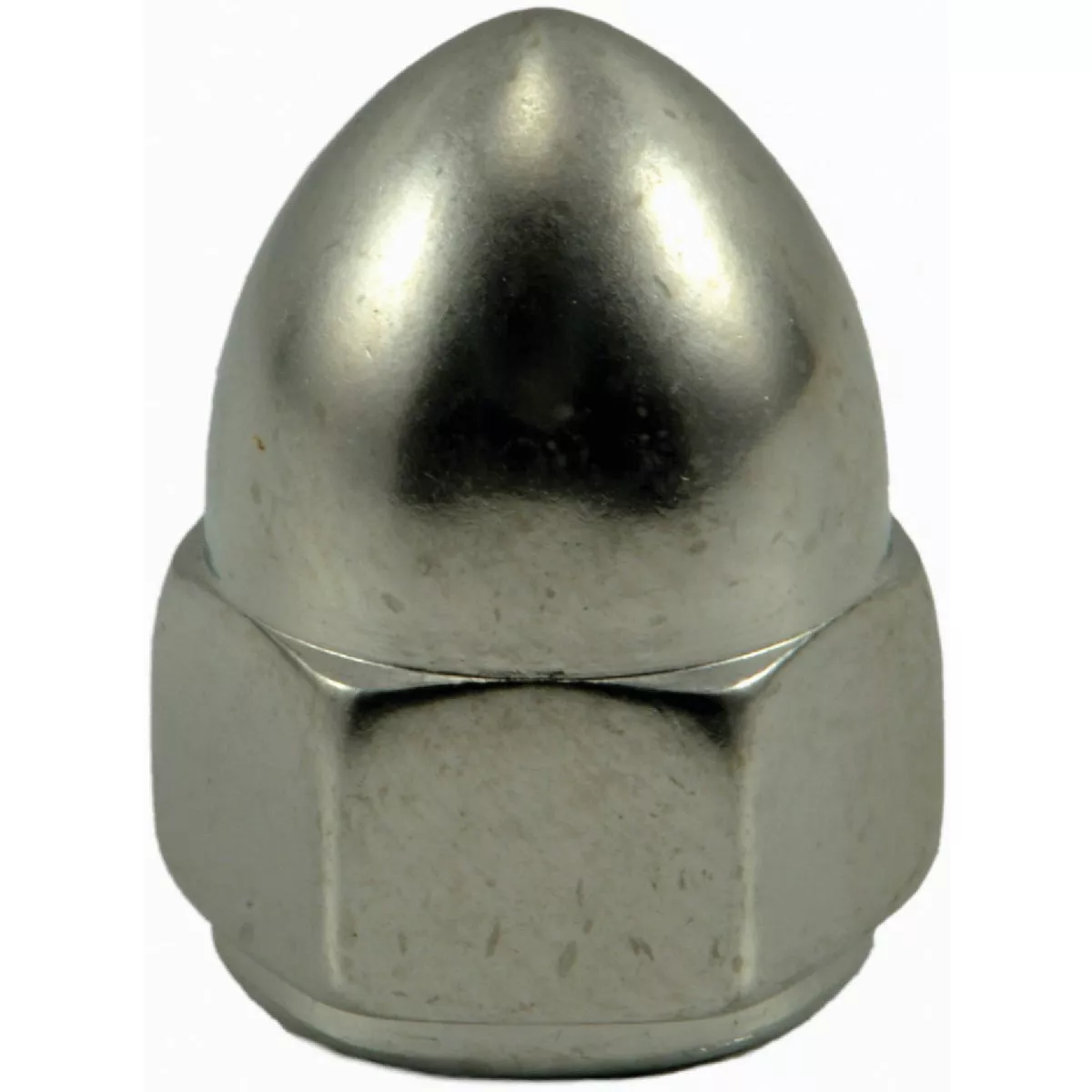 Midwest Fastener 1/4 In.-20 Polished 18-8 Stainless Steel Coarse Thread Acorn Cap Nuts (8 Ct.)