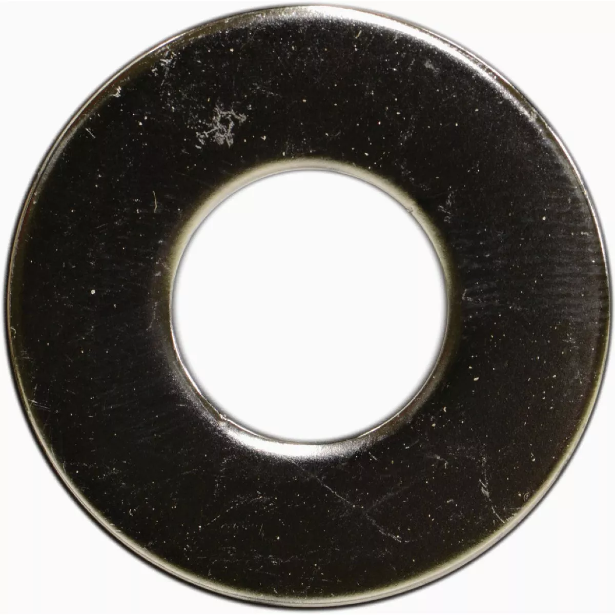 Midwest Fastener 7/16 In. x 1/2 In. x 1-1/4 In. Polished 18-8 Stainless Steel USS Flat Washers (6 Ct.)-