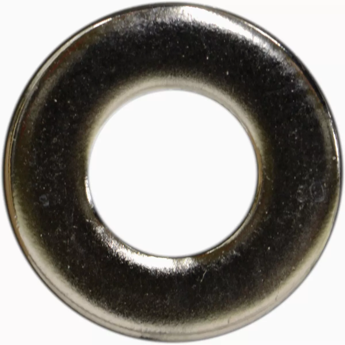 Midwest Fastener #10 x 7/32 In. x 1/2 In. Polished 18-8 Stainless Steel SAE Flat Washers