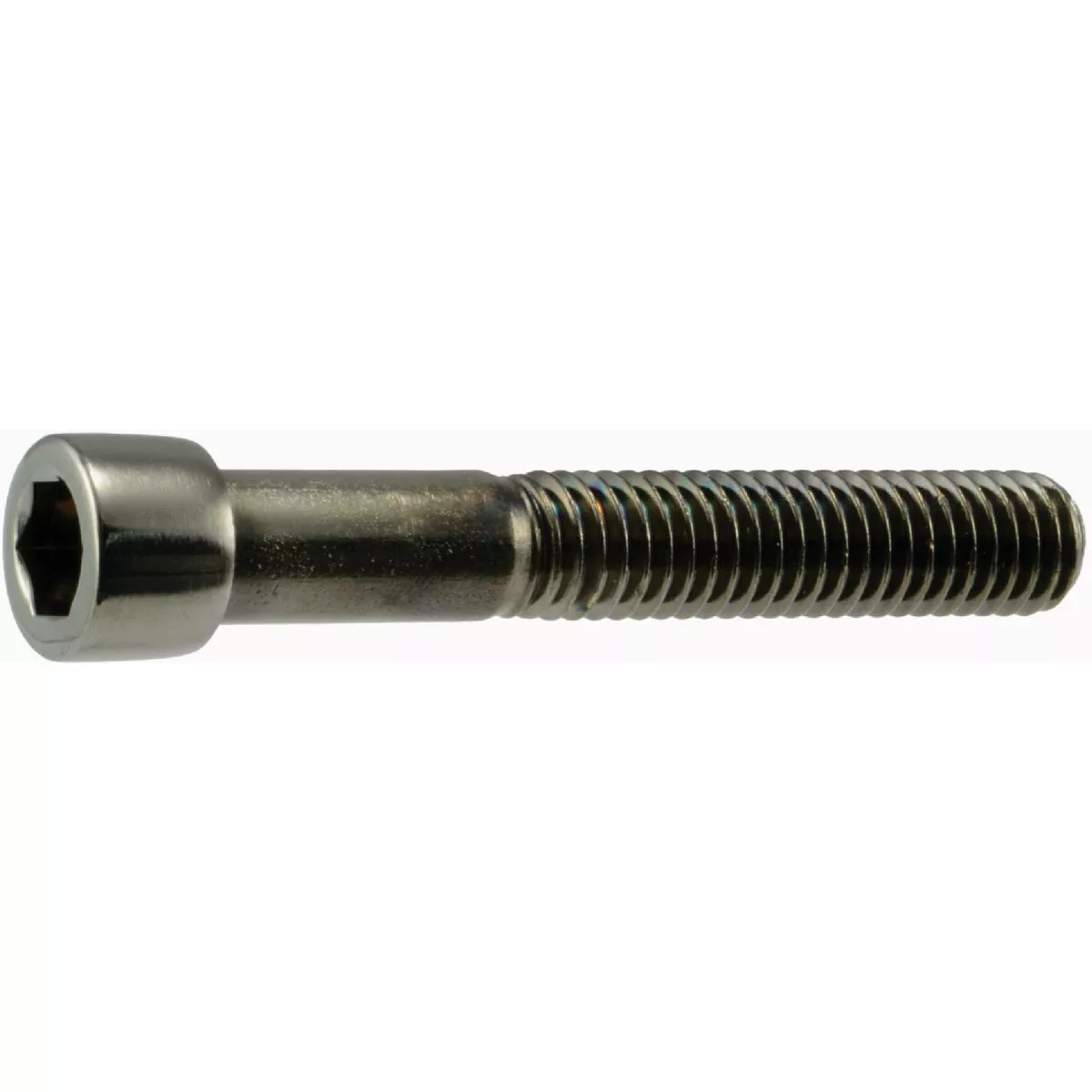 Midwest Fastener 3/8 In.-16 x 2-1/2 In. Black Chrome Plated Steel Coarse Thread Smooth Socket Cap Screws