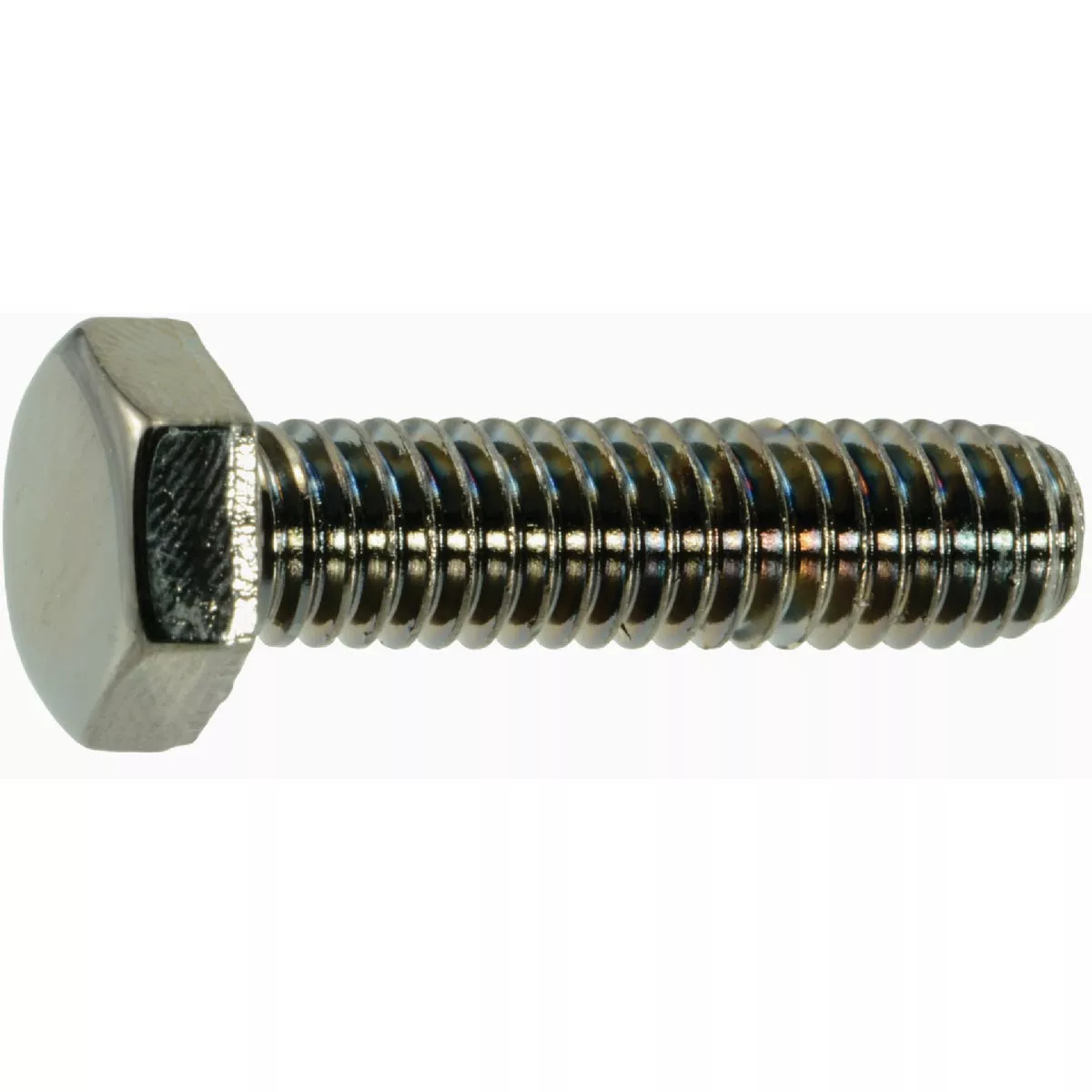 Midwest Fastener 5/16 In.-18 x 1-1/4 In. Black Chrome Plated Steel Coarse Thread Hex Cap Screws (6 Ct.)