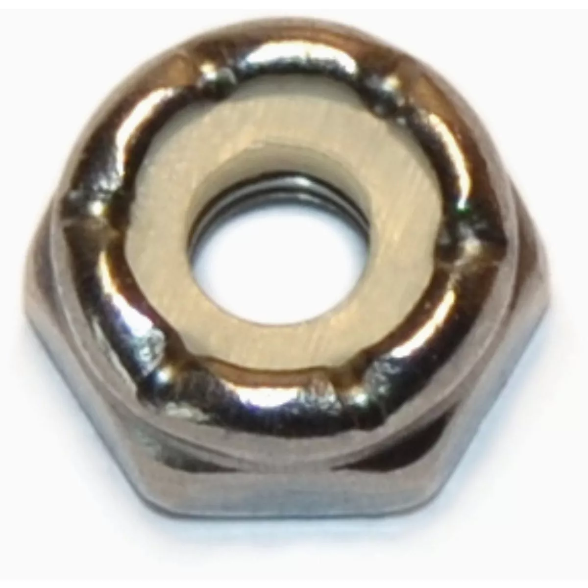 Midwest Fastener #8-32 18-8 Stainless Steel Coarse Thread Thin Pattern Lock Nuts (20 Ct.)-