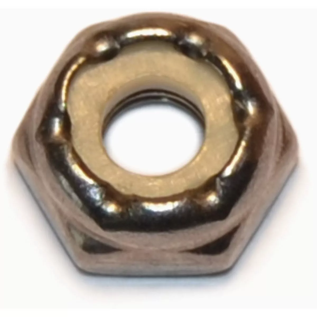 Midwest Fastener #10-32 18-8 Stainless Steel Fine Thread Thin Pattern Lock Nuts (15 Ct.)