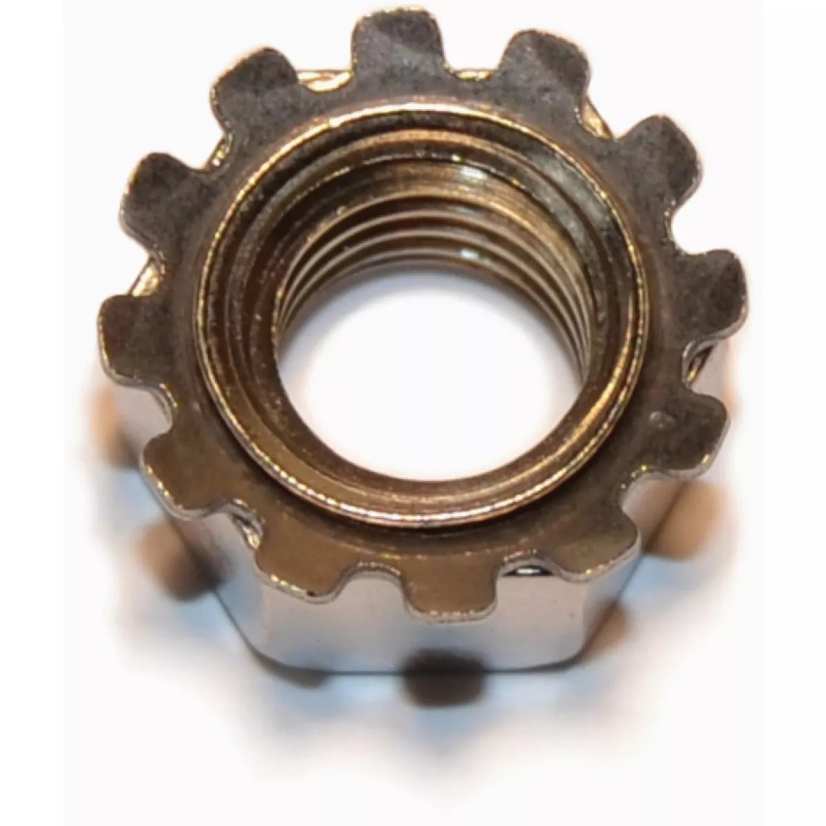 Midwest Fastener 3/8 In.-16 18-8 Stainless Steel Coarse Thread Keps Lock Nuts (8 Ct.) - photo 2