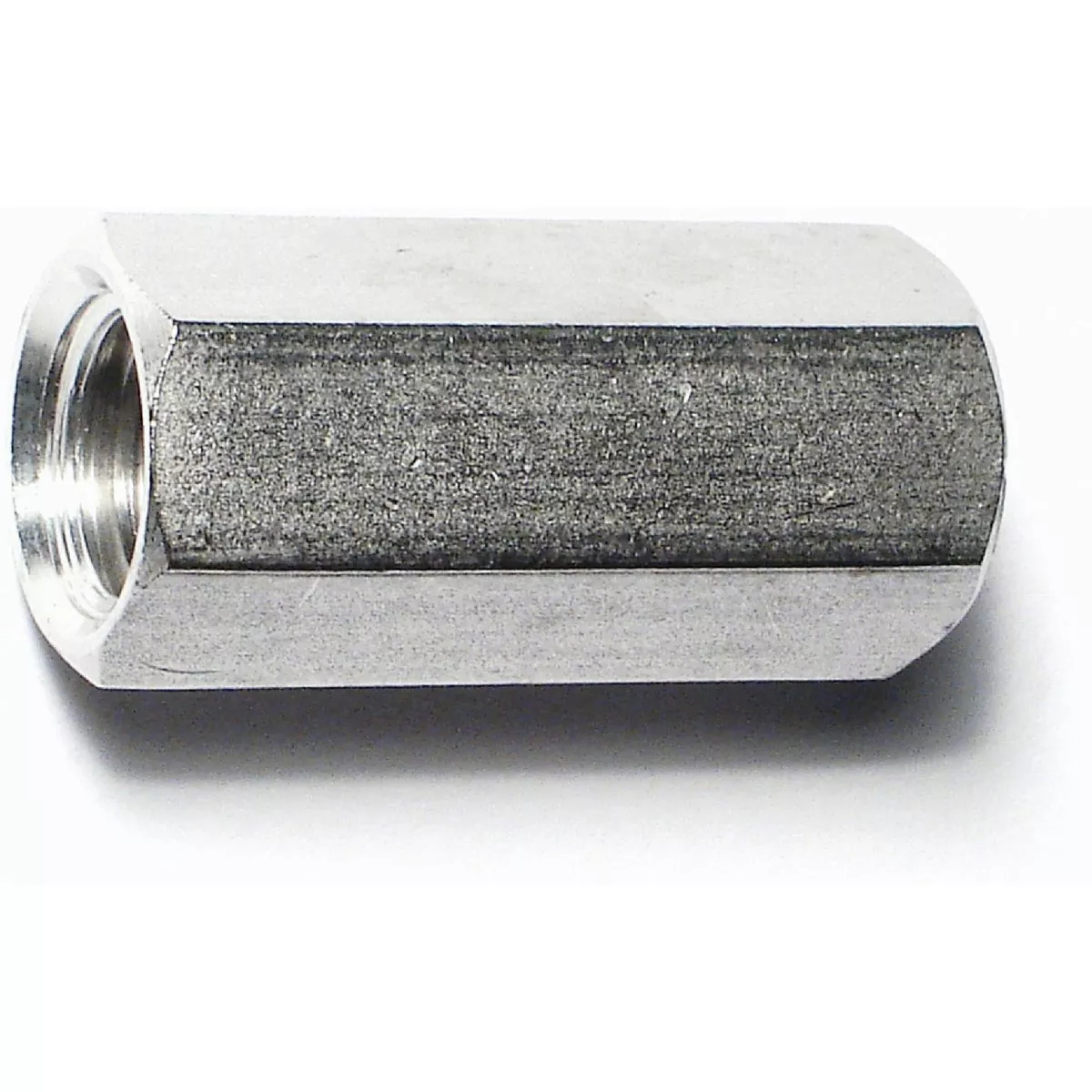 Midwest Fastener 7/16 In.-14 x 1-1/4 In. 18-8 Stainless Steel Coarse Thread Coupling Nuts (3 Ct.)