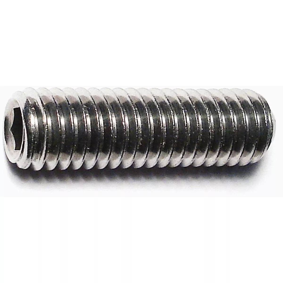 Midwest Fastener 7/16 In.-14 x 1-1/2 In. 18-8 Stainless Steel Coarse Thread Hex Socket Headless Set Screws (4 Ct.)