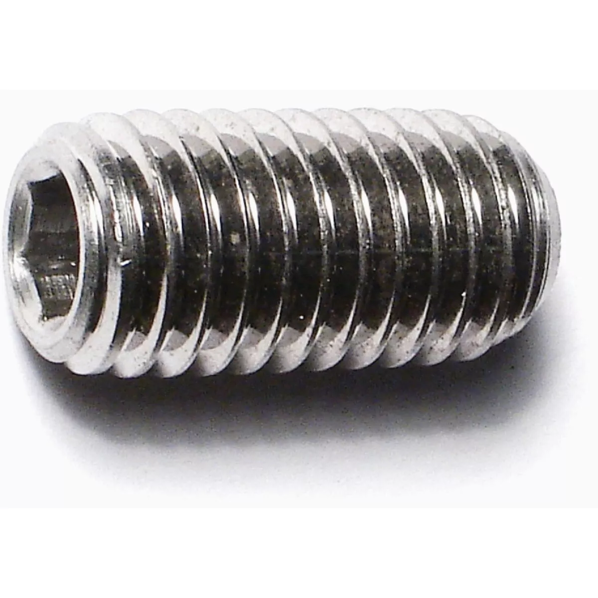 Midwest Fastener 1/2 In.-13 x 1 In. 18-8 Stainless Steel Coarse Thread Hex Socket Headless Set Screws (4 Ct.)-