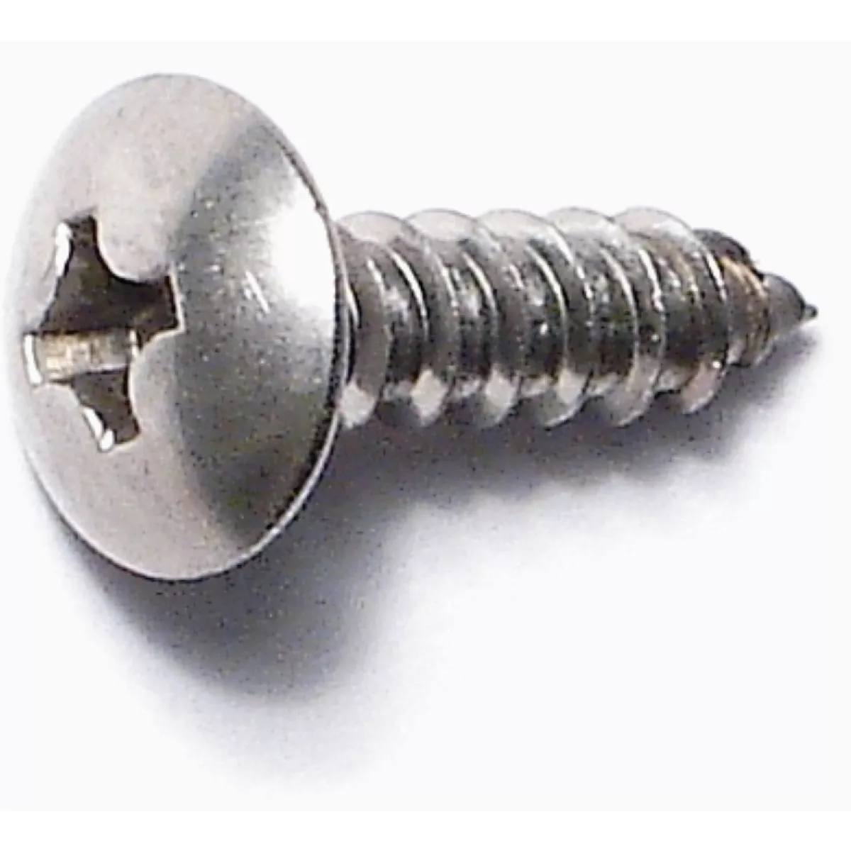 Midwest Fastener #6 x 1/2 In. 18-8 Stainless Steel Phillips Truss Head Sheet Metal Screws (40 Ct.) - photo 2