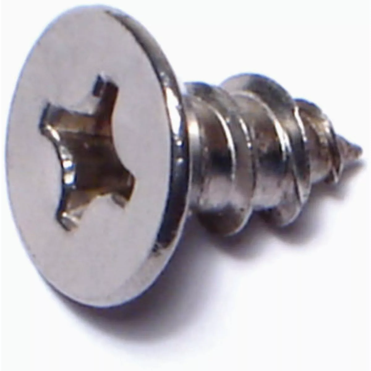 Midwest Fastener #14 x 1/2 In. 18-8 Stainless Steel Phillips Flat Head Sheet Metal Screws (25 Ct.)