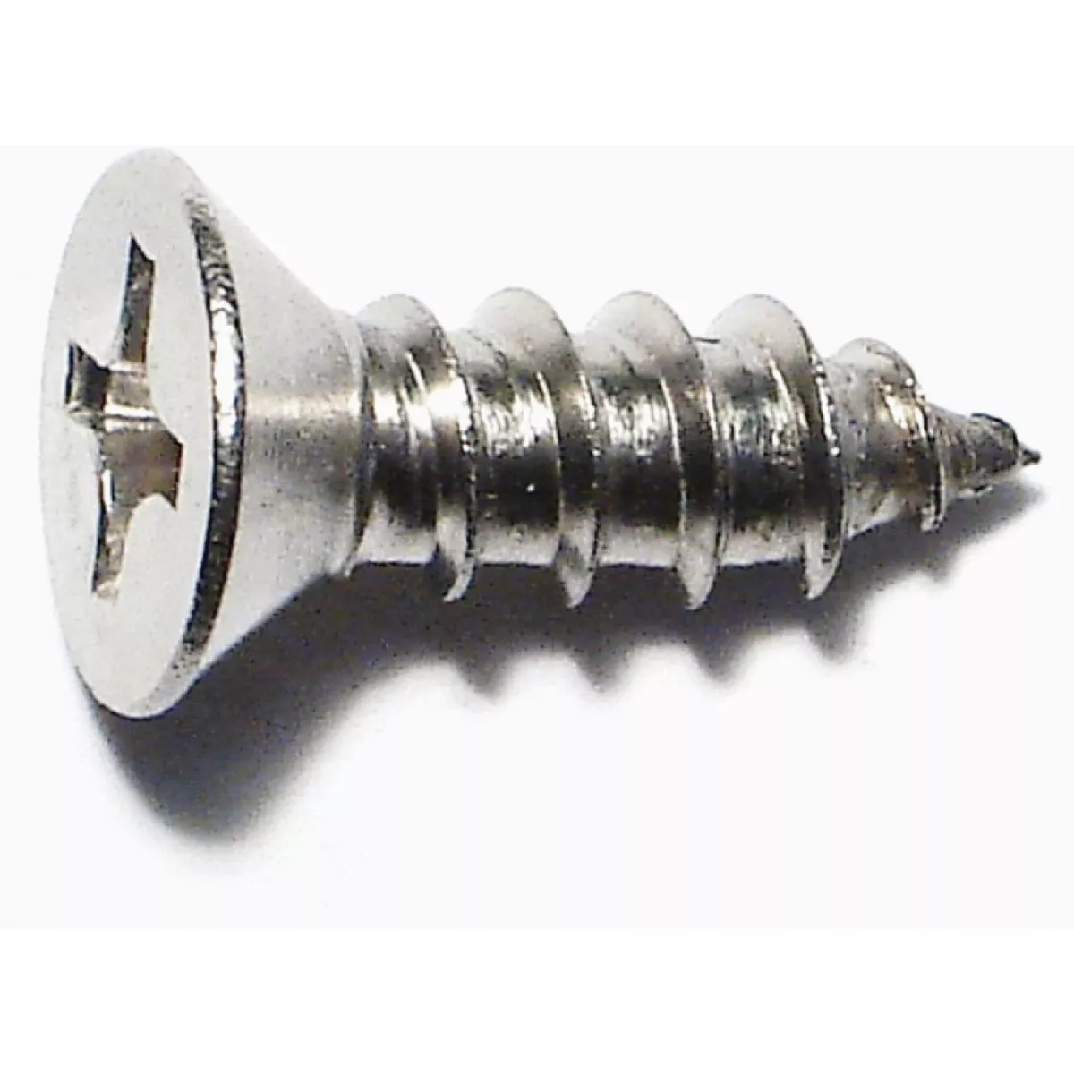 Midwest Fastener #14 x 3/4 In. 18-8 Stainless Steel Phillips Flat Head Sheet Metal Screws (20 Ct.)-