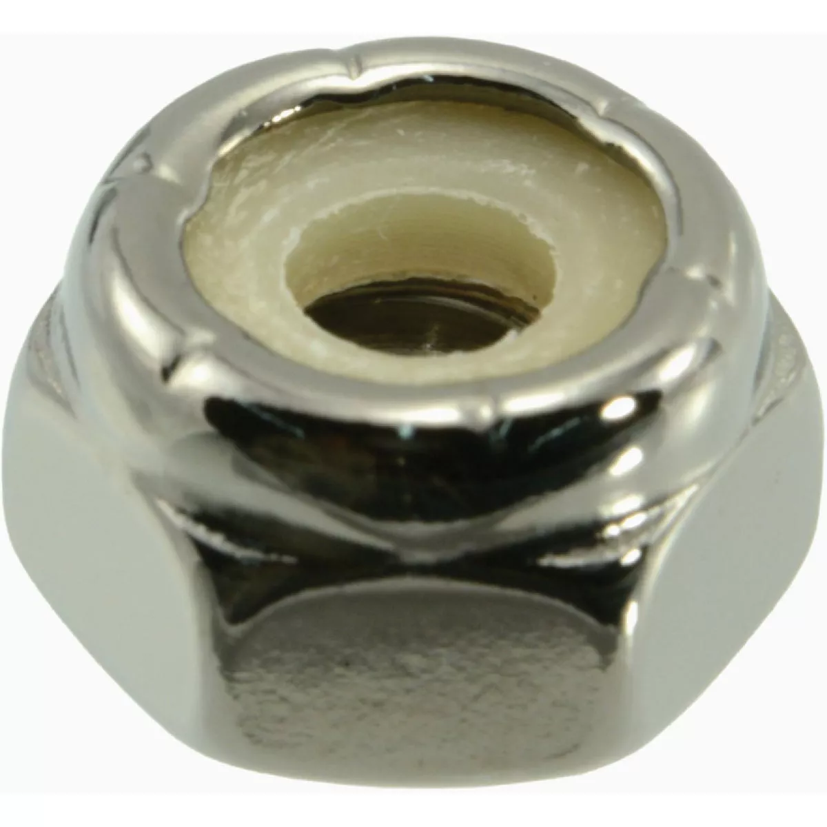 Midwest Fastener #10-24 x 7/16 In. Black Chrome Plated Steel Coarse Thread Nylon Insert Lock Nuts (10 Ct.)-