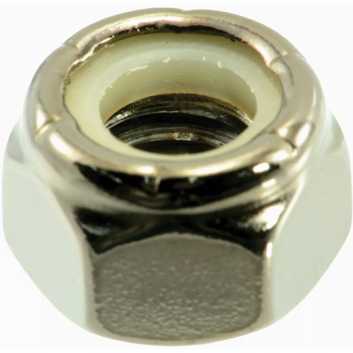 Midwest Fastener 5/16 In.-18 Black Chrome Plated Steel Coarse Thread Nylon Insert Lock Nuts (6 Ct.)
