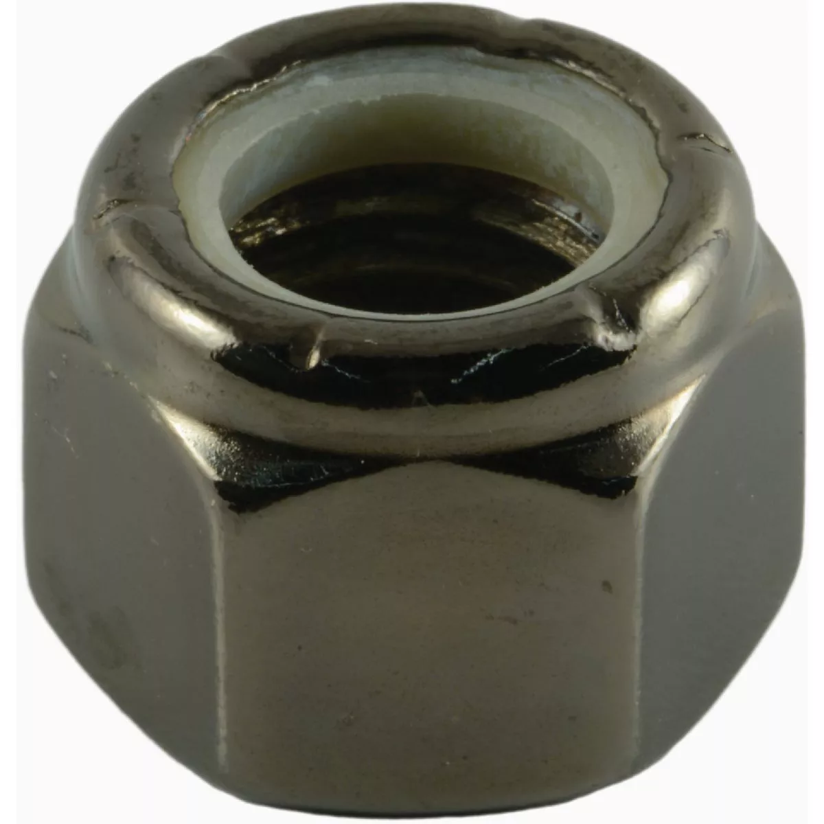 Midwest Fastener 5/8 In.-11 Black Chrome Plated Steel Coarse Thread Nylon Insert Lock Nuts (3 Ct.)-