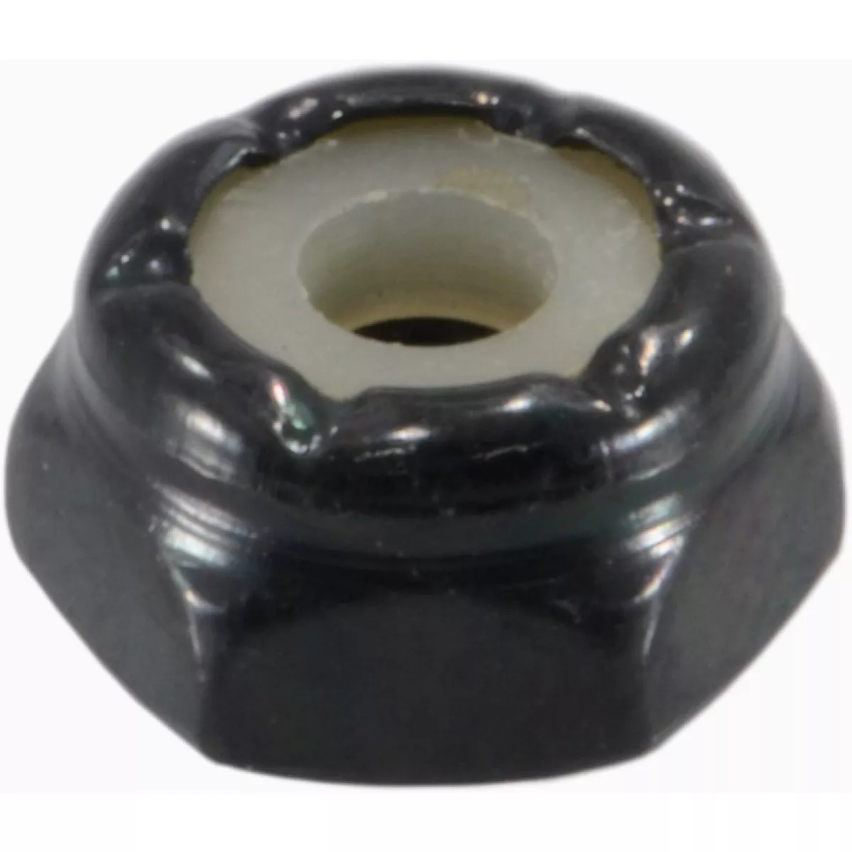 Midwest Fastener #6-32 Black Zinc Plated Steel Coarse Thread Nylon Insert Lock Nuts (20 Ct.)- - photo 2