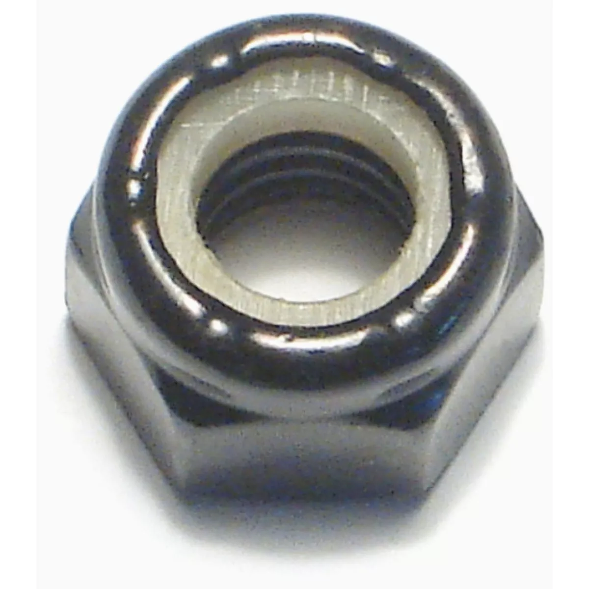 Midwest Fastener 5/16 In.-18 Black Oxide Steel Coarse Thread Nylon Insert Lock Nuts (8 Ct.)