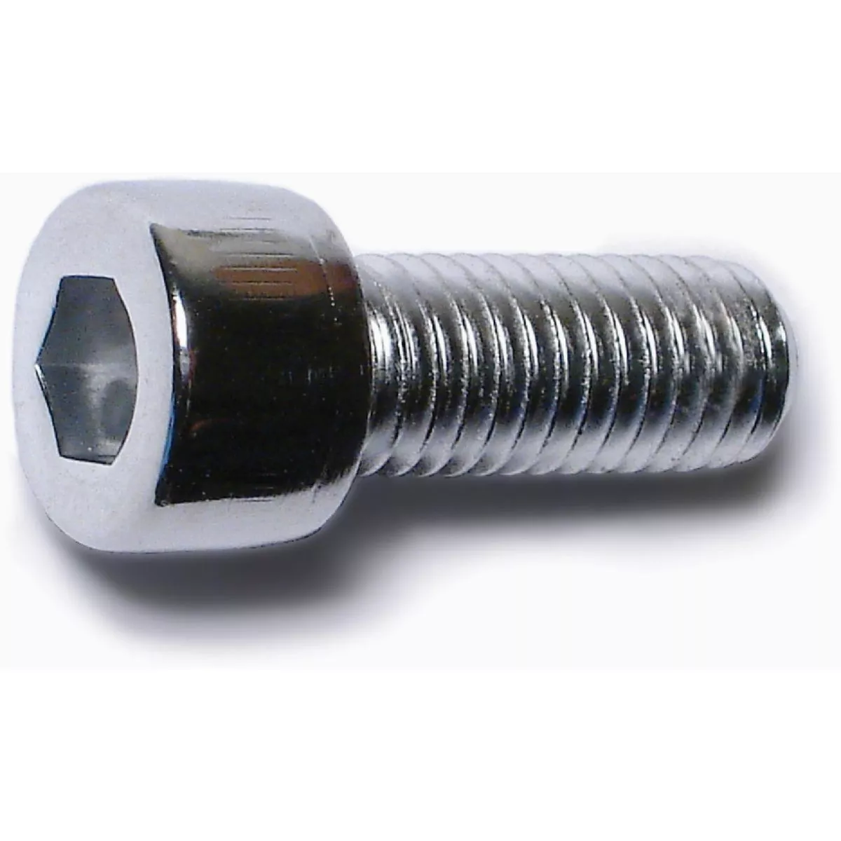 Midwest Fastener 8mm-1.25 x 20mm Chrome Plated Class 12.9 Steel Coarse Thread Knurled Head Hex Socket Cap Screws (10 Ct.)