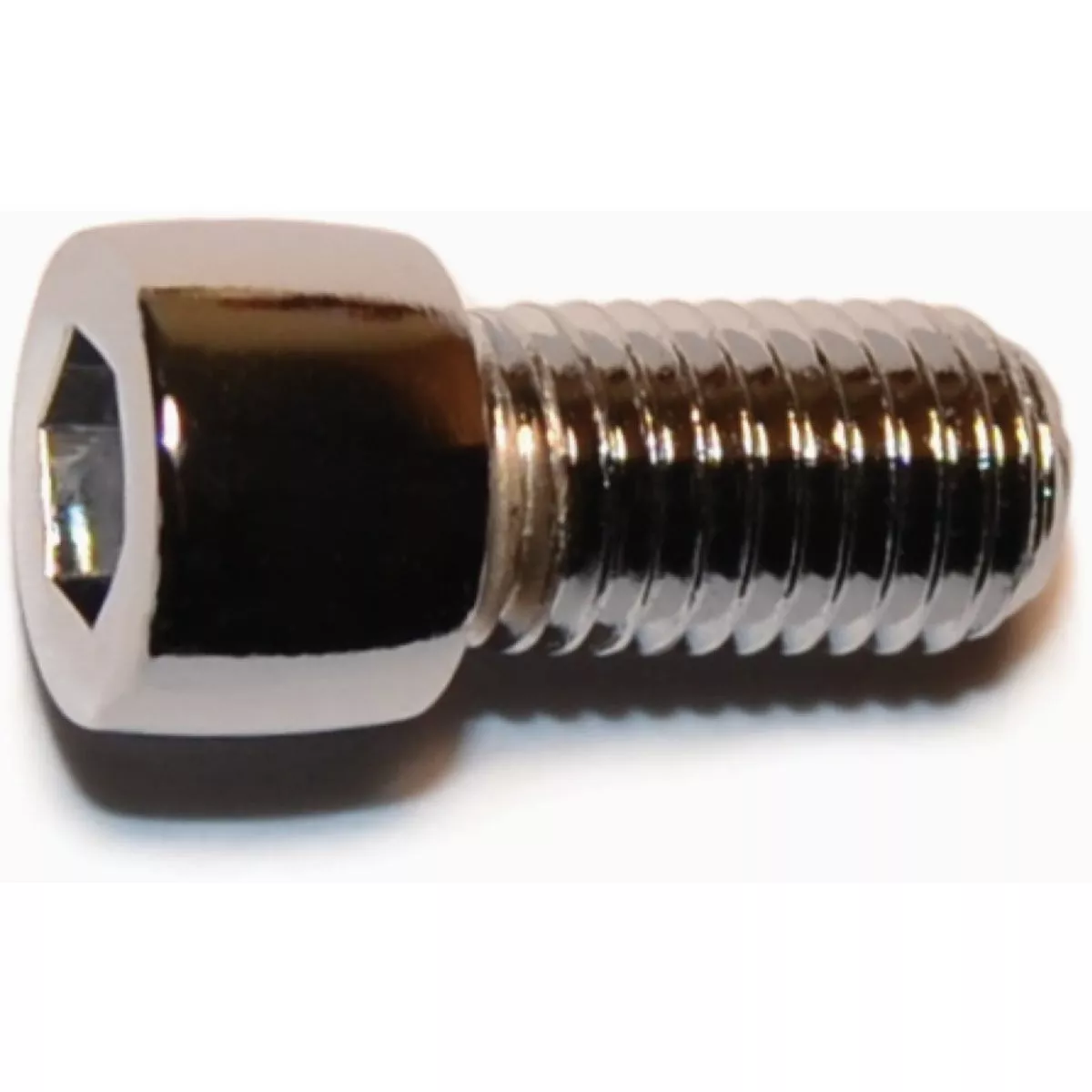 Midwest Fastener 8mm-1.25 x 70mm Chrome Plated Class 12.9 Steel Coarse Thread Knurled Head Hex Socket Cap Screws (5 Ct.)-