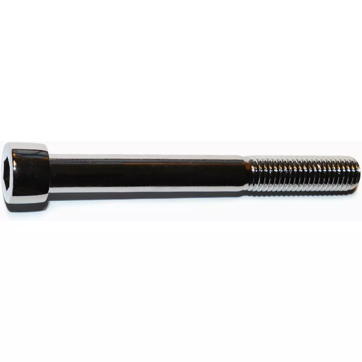 Midwest Fastener 10mm-1.5 x 90mm Chrome Plated Class 12.9 Steel Coarse Thread Knurled Head Hex Socket Cap Screws (3 Ct.)