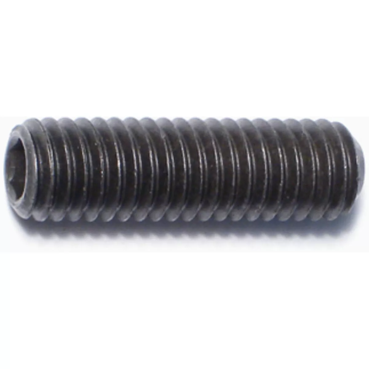 Midwest Fastener 7/16 In.-14 x 1-1/2 In. Steel Coarse Thread Hex Socket Headless Set Screws