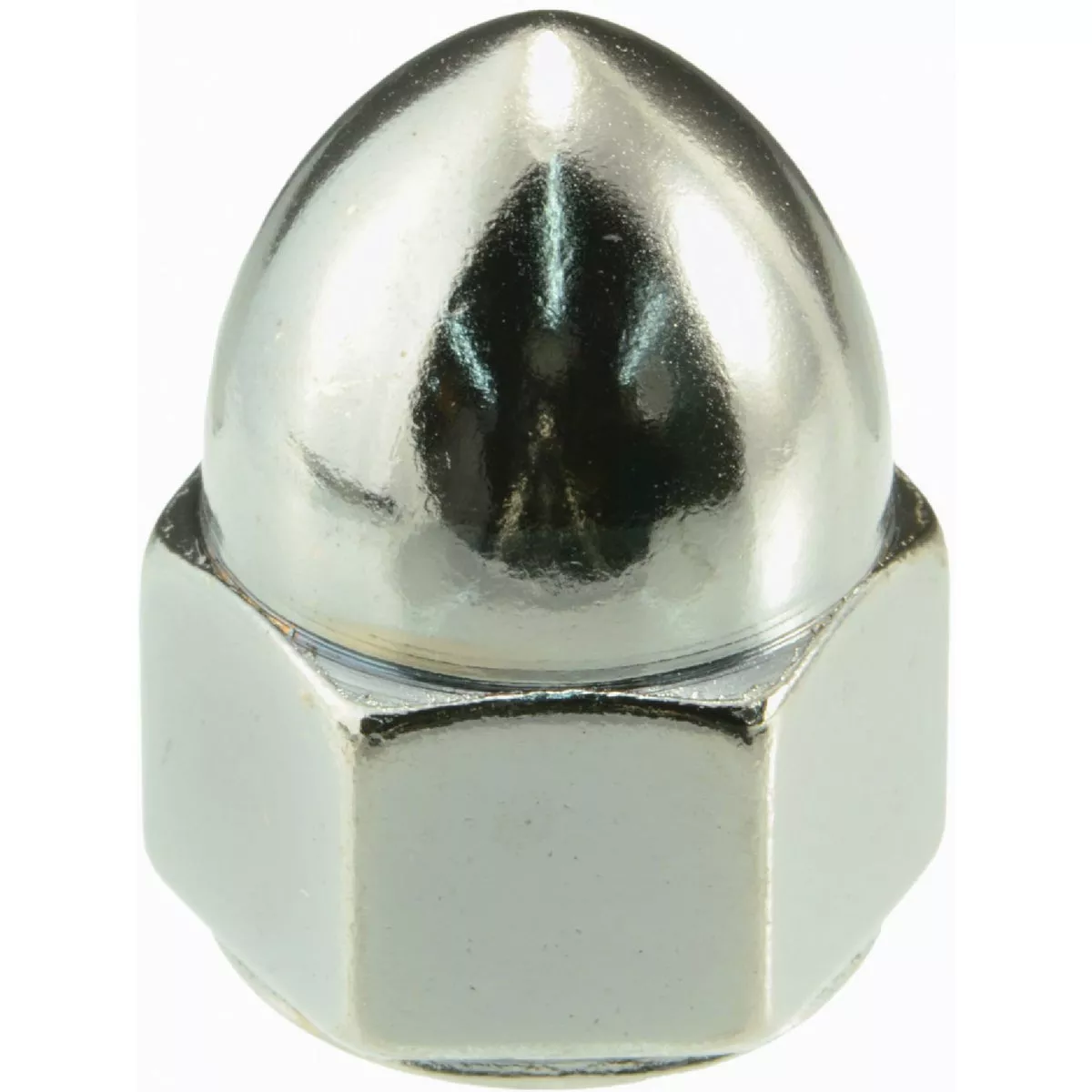 Midwest Fastener 1/2 In.-20 Black Chrome Plated Steel Fine Thread Acorn Cap Nuts (3 Ct.)-