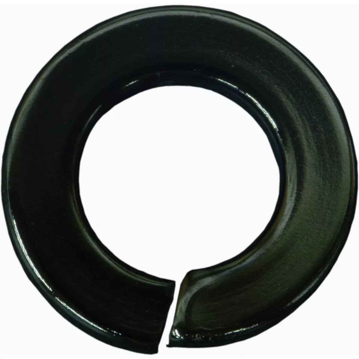 Midwest Fastener 5/16 In. x 19/32 In. Black Chrome Plated Grade 2 Steel Lock Washers