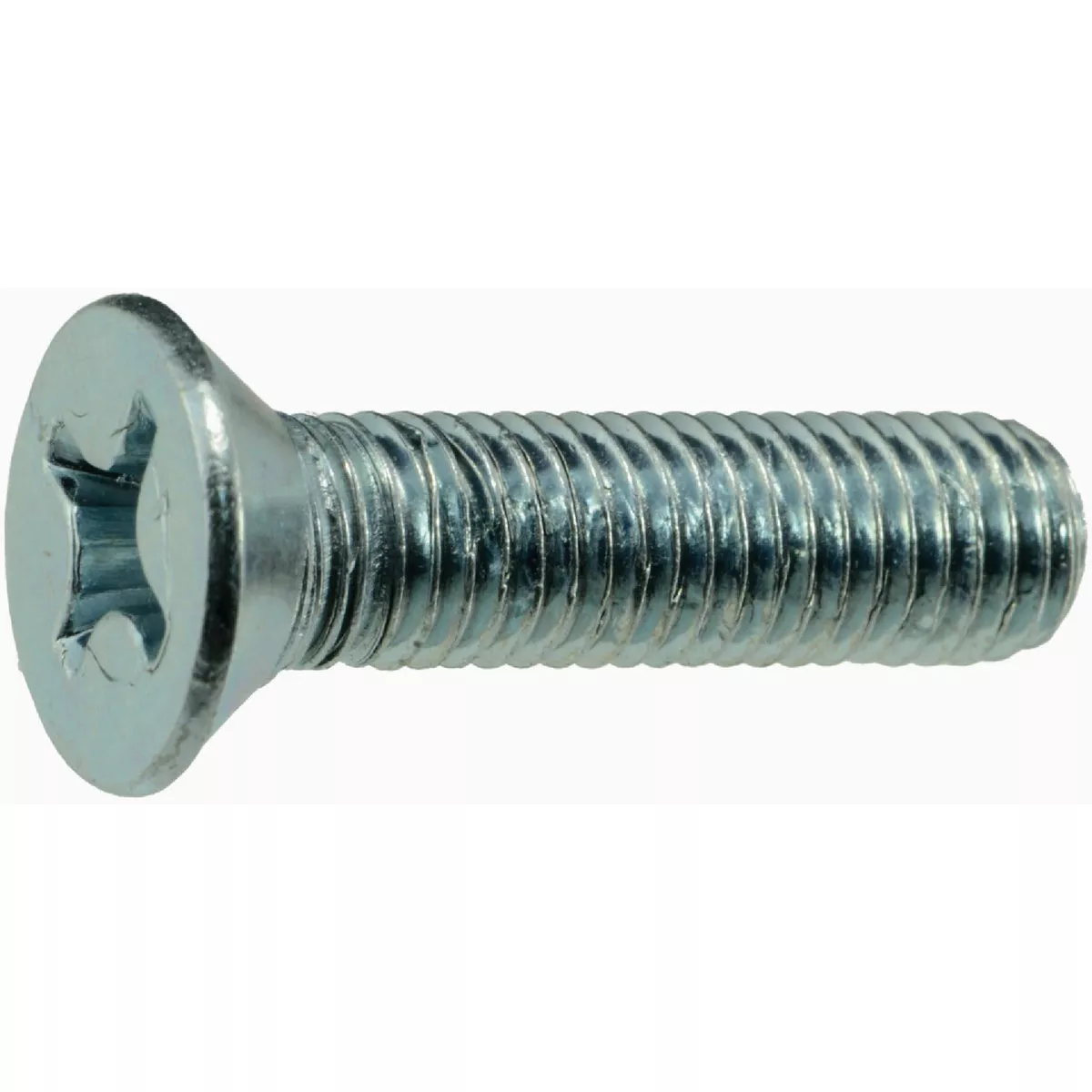 Midwest Fastener 1/4 In.-28 x 1 In. Zinc Plated Steel Fine Thread Phillips Flat Head Machine Screws (30 Ct.)