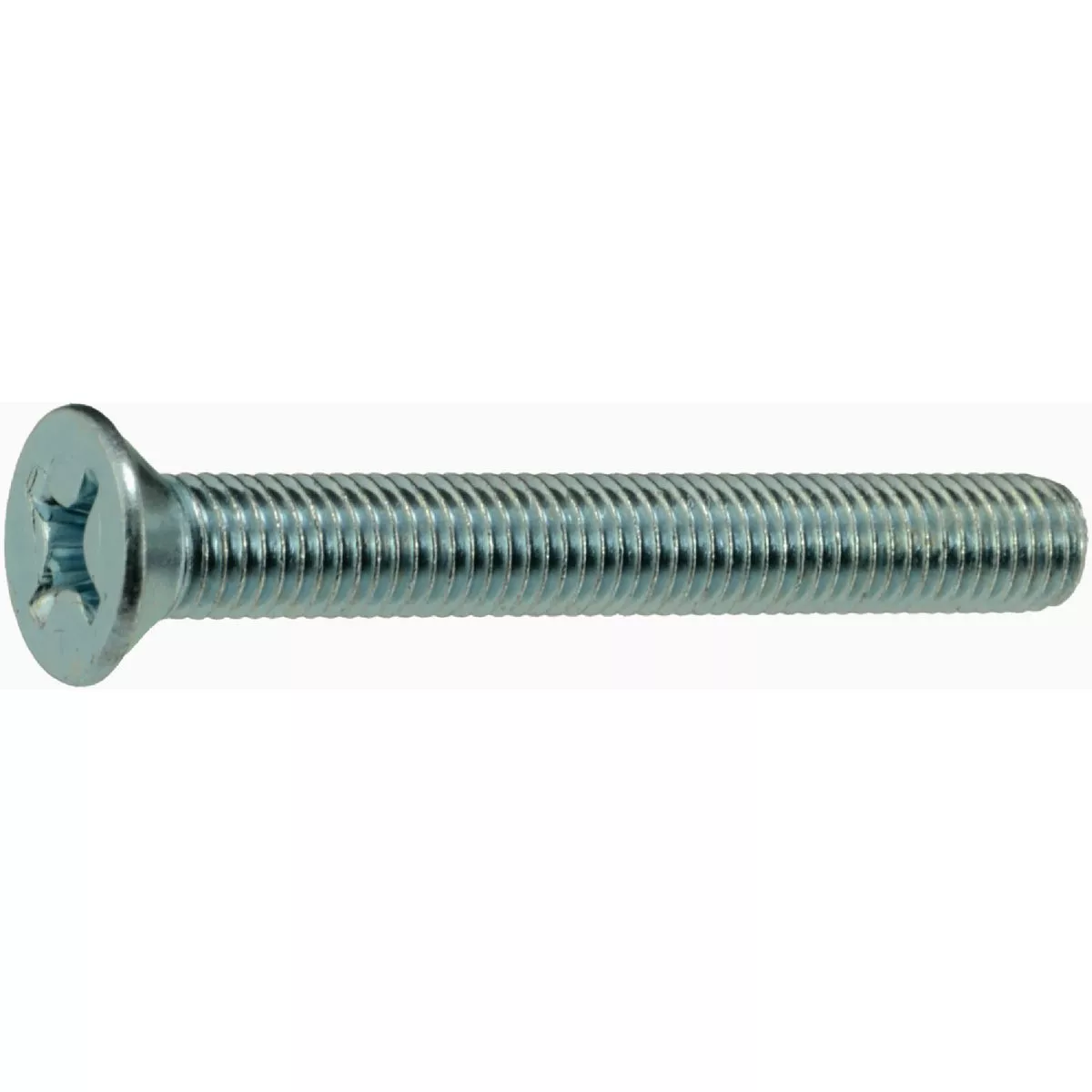 Midwest Fastener 1/4 In.-28 x 2 In. Zinc Plated Steel Fine Thread Phillips Flat Head Machine Screws (15 Ct.)