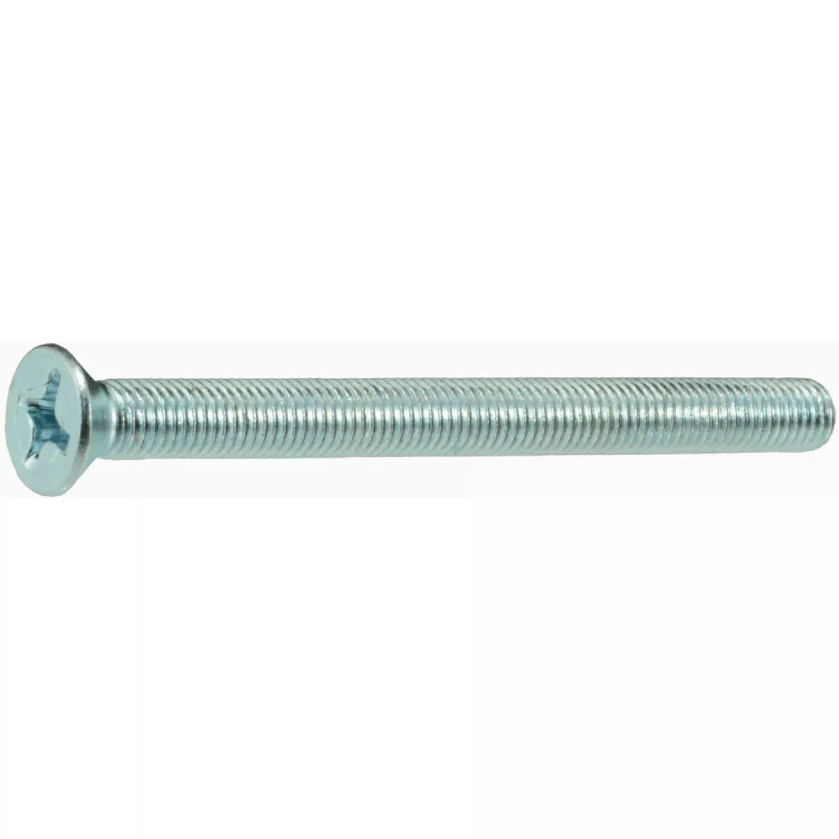 Midwest Fastener 1/4 In.-28 x 3 In. Zinc Plated Steel Fine Thread Phillips Flat Head Machine Screws (10 Ct.)