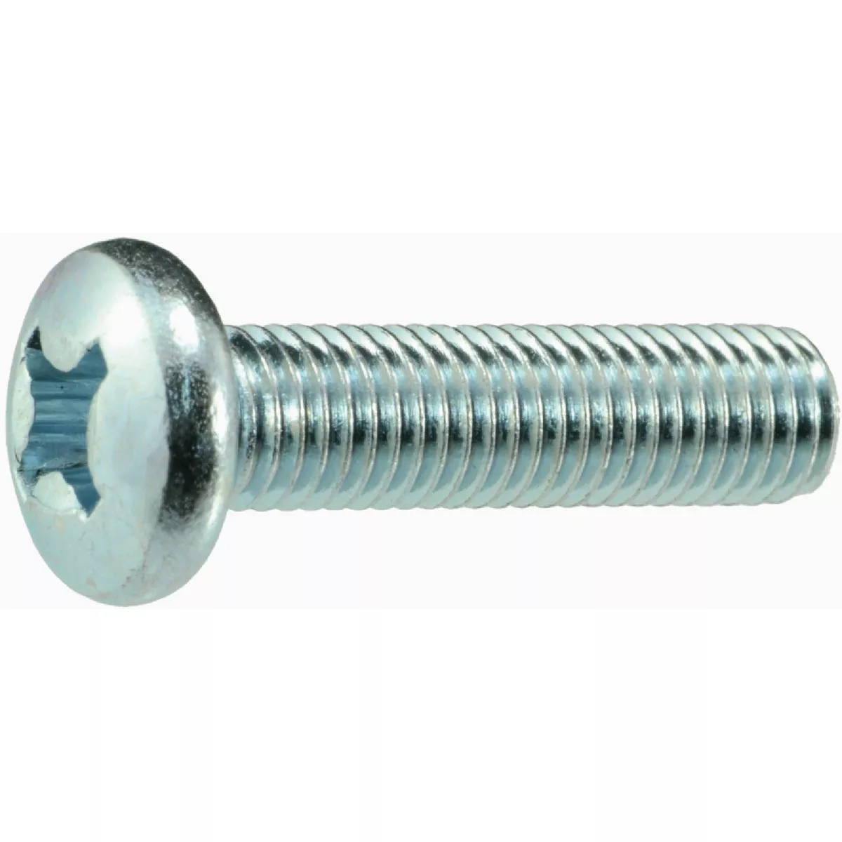 Midwest Fastener 1/4 In.-28 x 1 In. Zinc Plated Steel Fine Thread Phillips Pan Head Machine Screws