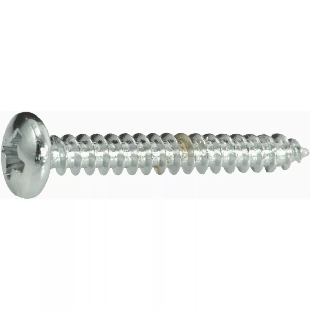 Midwest Fastener #6 x 1 In. Chrome Plated Steel Phillips Pan Head Sheet Metal Screws
