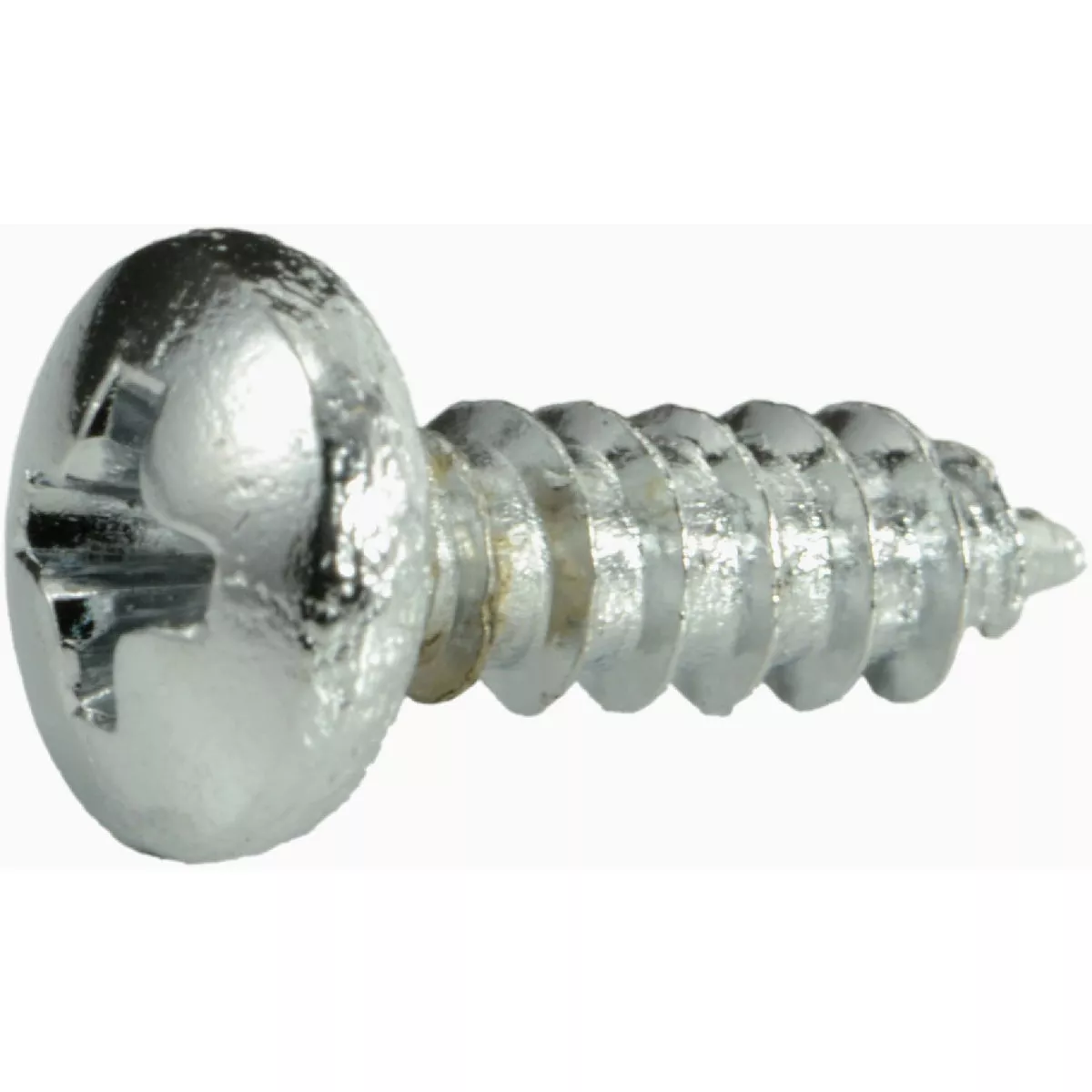 Midwest Fastener #8 x 1/2 In. Chrome Plated Steel Phillips Pan Head Sheet Metal Screws (10 Ct.)