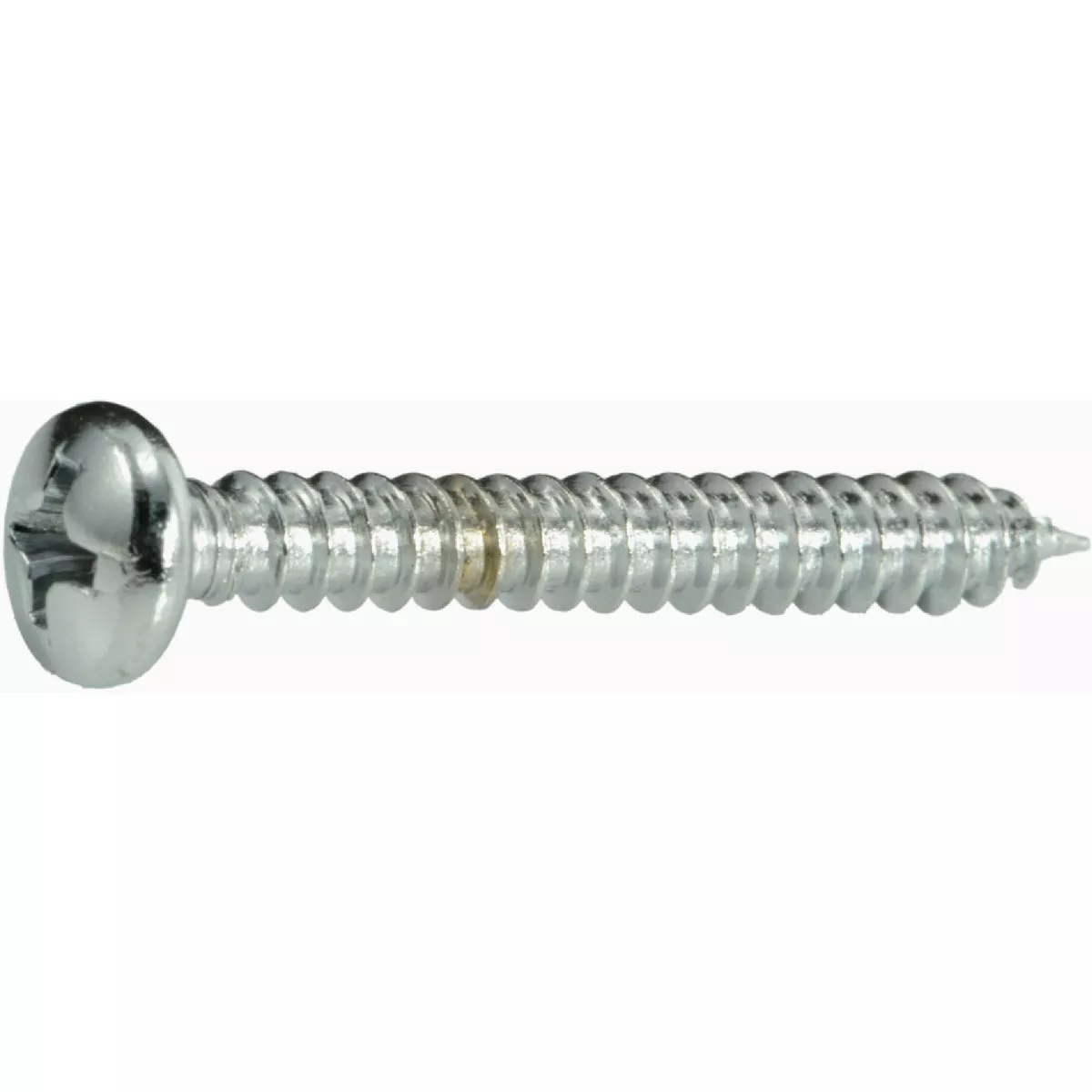 Midwest Fastener #8 x 1-1/4 In. Chrome Plated Steel Phillips Pan Head Sheet Metal Screws (10 Ct.)