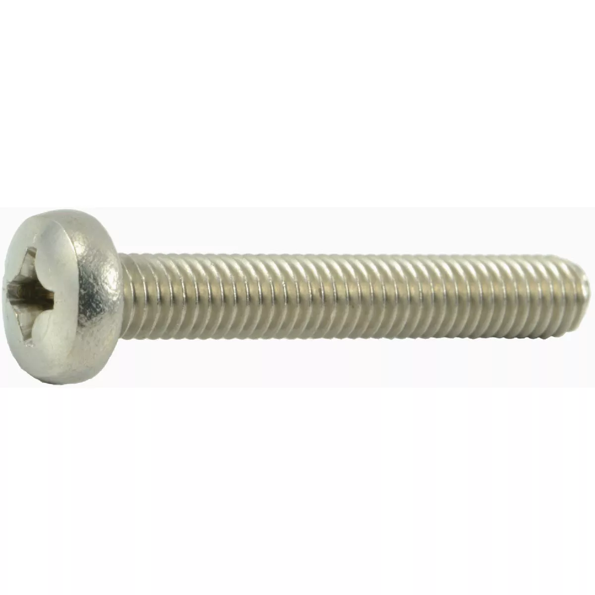 Midwest Fastener 6mm-1.0 x 40mm A2 Stainless Steel Coarse Thread Phillips Pan Head Machine Screws (10 Ct.)