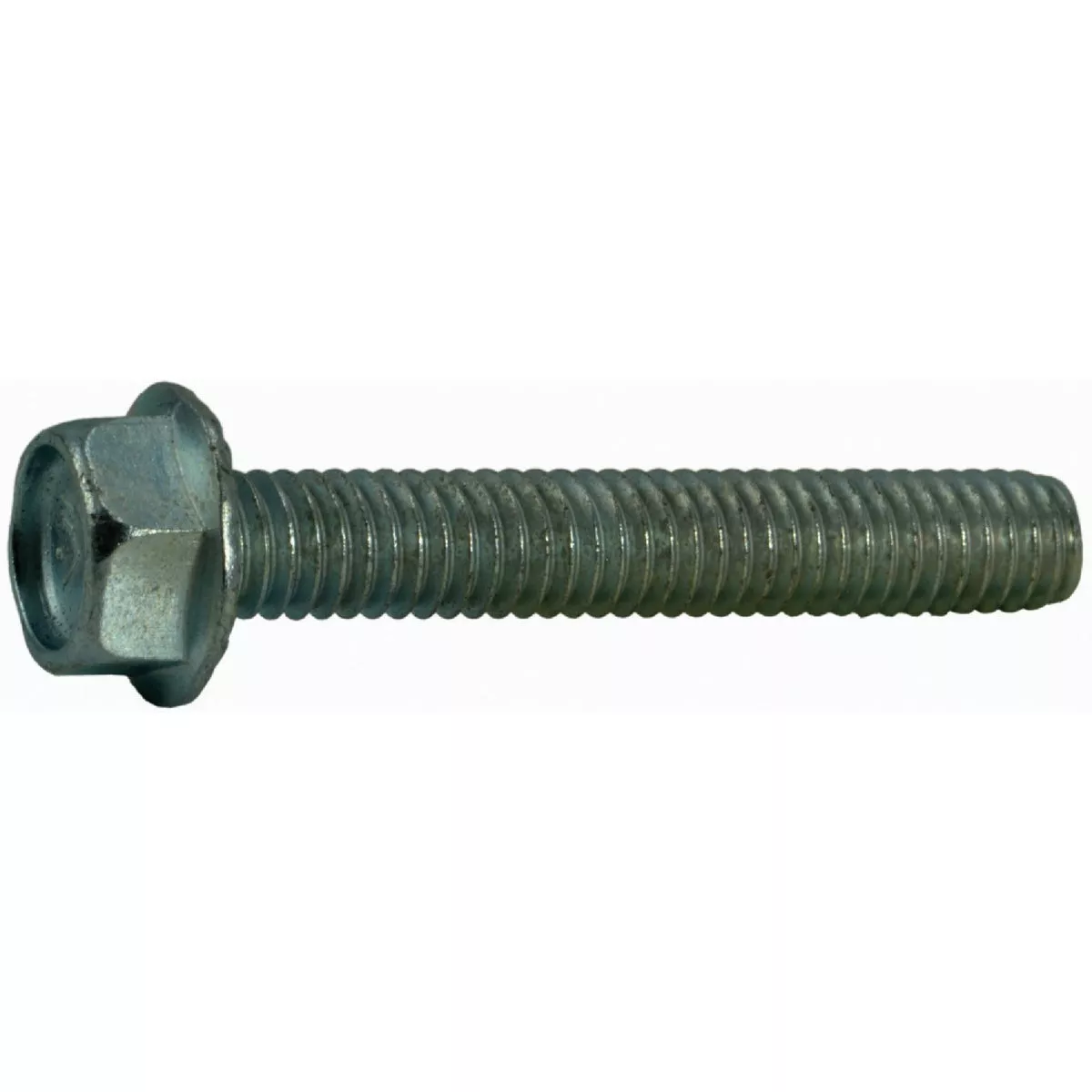 Midwest Fastener 5/16 In.-18 x 2 In. Zinc Plated Grade 5 Steel Coarse Thread Hex Washer Head Serrated Flange Bolts