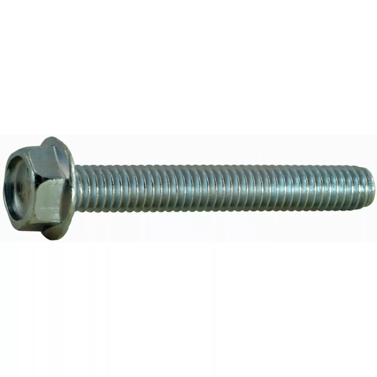 Midwest Fastener 3/8 In.-16 x 2 In. Zinc Plated Grade 5 Steel Coarse Thread Hex Washer Head Serrated Flange Bolts (5 Ct.)