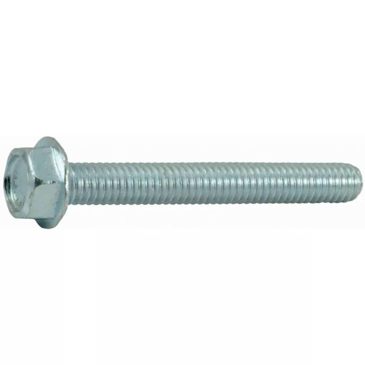 Midwest Fastener 3/8 In.-16 x 2-1/4 In. Zinc Plated Grade 5 Steel Coarse Thread Hex Washer Head Serrated Flange Bolts (4 Ct.)