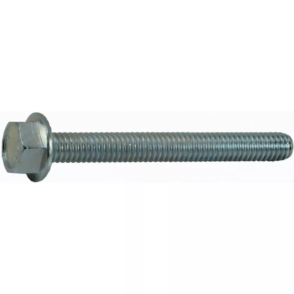 Midwest Fastener 3/8 In.-16 x 2-1/2 In. Zinc Plated Grade 5 Steel Coarse Thread Hex Washer Head Serrated Flange Bolts (4 Ct.)-