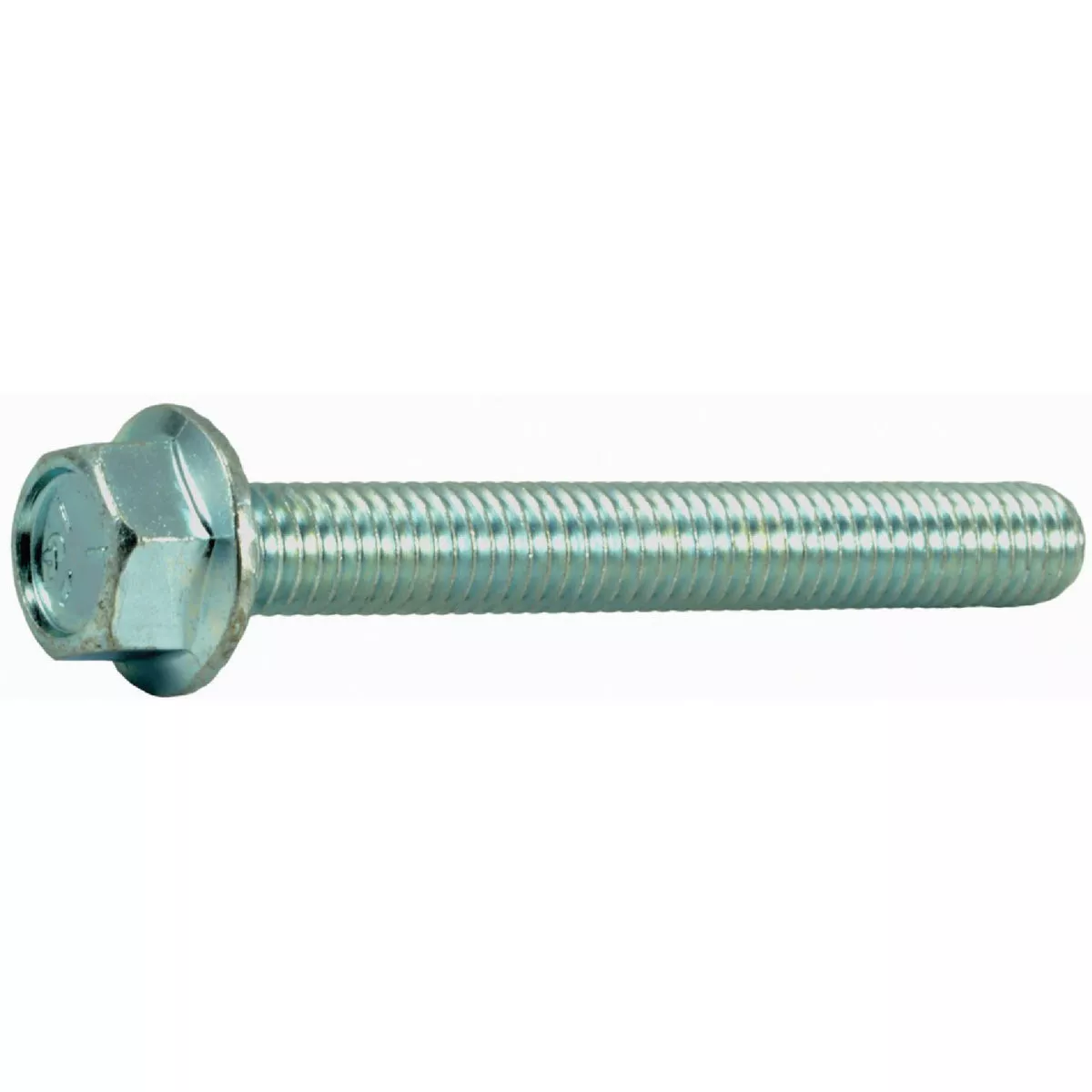 Midwest Fastener 3/8 In.-16 x 3 In. Zinc Plated Grade 5 Steel Coarse Thread Hex Washer Head Serrated Flange Bolts - photo 2