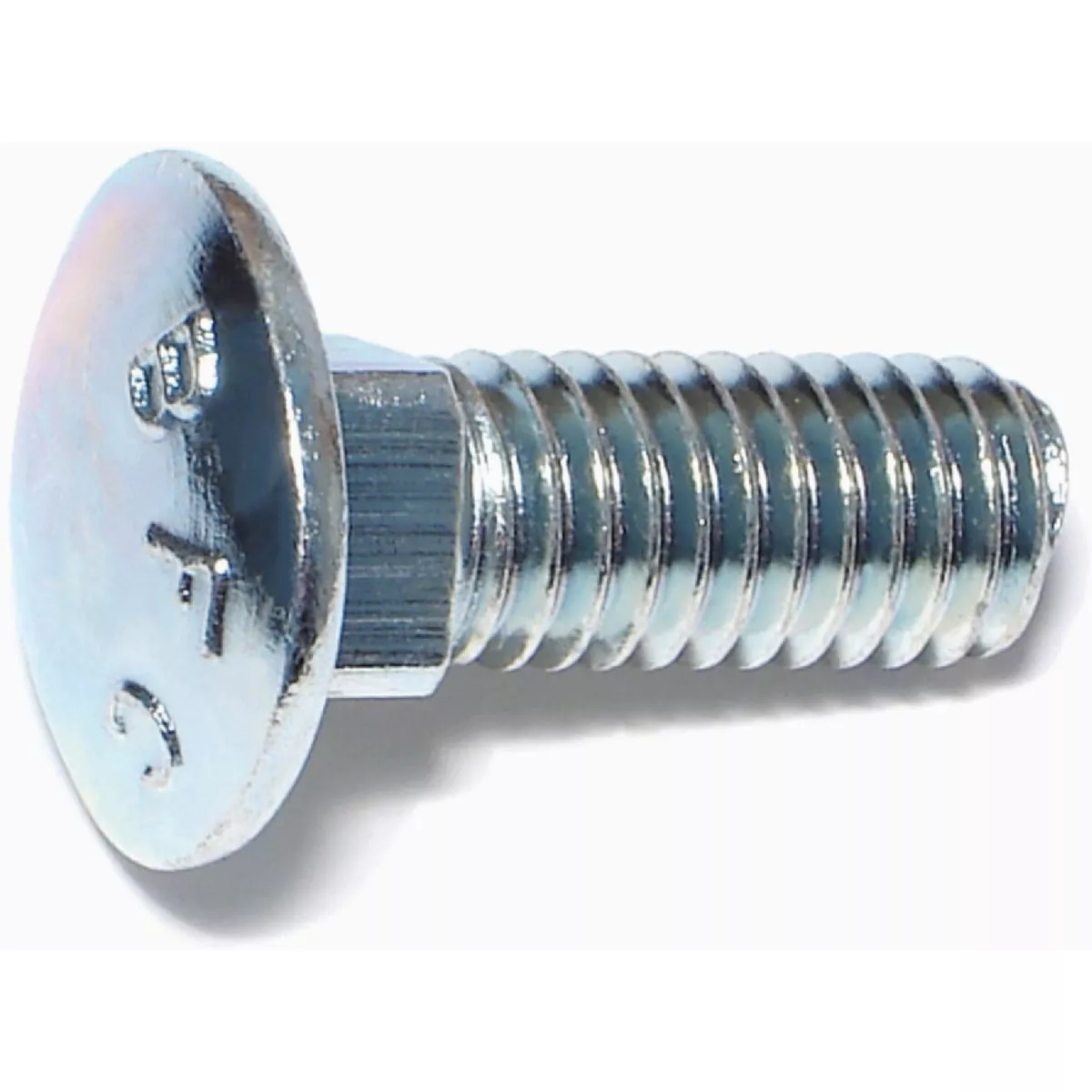 Midwest Fastener 3/8 In.-16 x 1 In. Zinc Plated Grade 2 / A307 Steel Coarse Thread Carriage Bolt (10 Ct.)