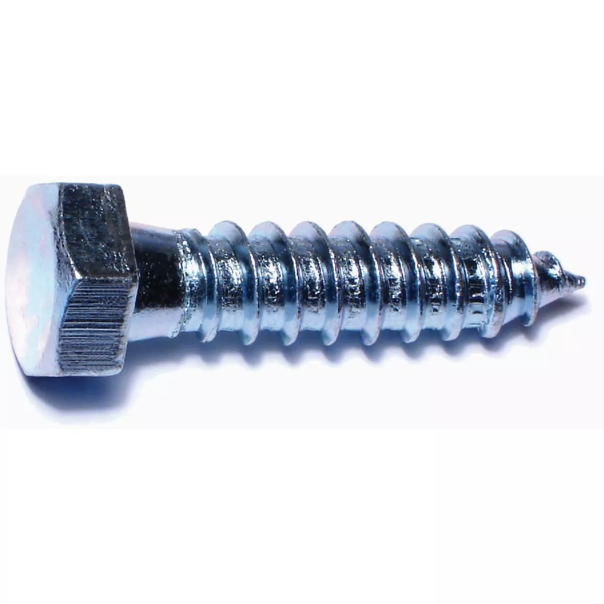 Midwest Fastener 1/2 In. x 2 In. Zinc Plated Grade 2 / A307 Steel Hex Head Lag Screws (8 Ct.)