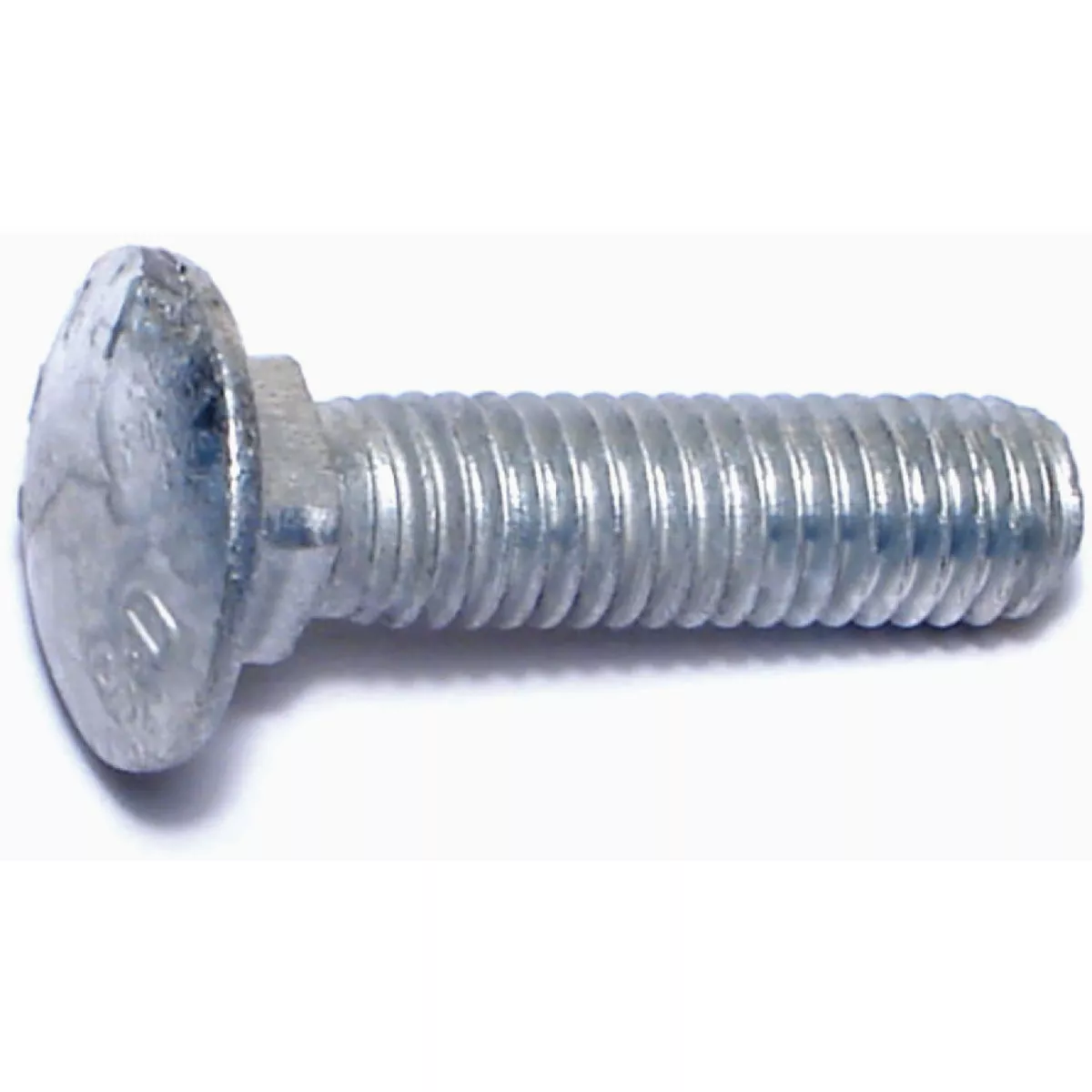 Midwest Fastener 3/8 In.-16 x 1-1/2 In. Hot Dip Galvanized Grade 2 / A307 Steel Coarse Thread Carriage Bolt (12 Ct.)-