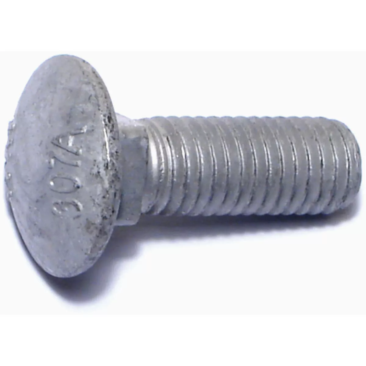 Midwest Fastener 1/2 In.-13 x 1-1/2 In. Hot Dip Galvanized Grade 2 / A307 Steel Coarse Thread Carriage Bolt - photo 2