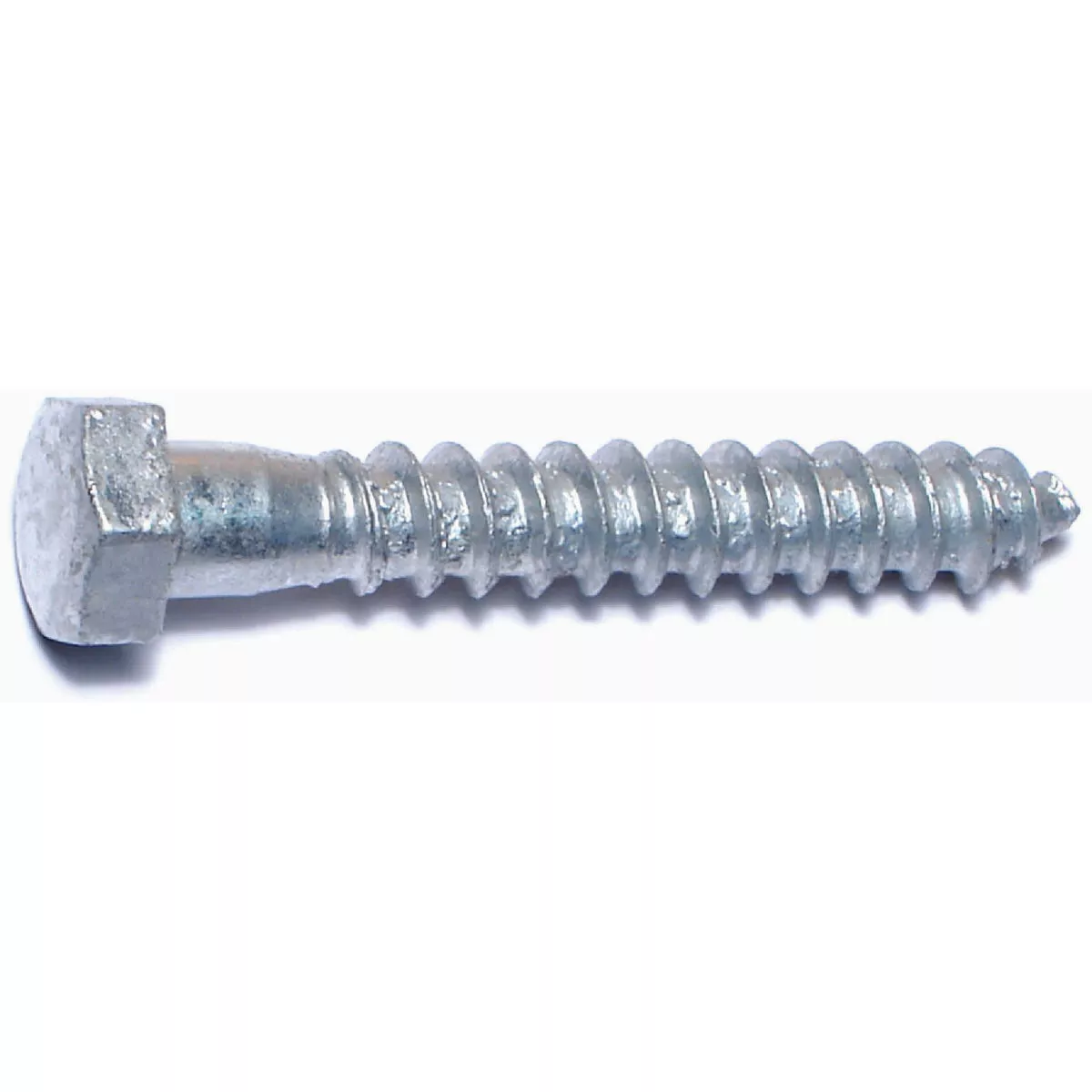 Midwest Fastener 3/8 In. x 2-1/2 In. Hot Dip Galvanized Steel Hex Head Lag Screws (12 Ct.)