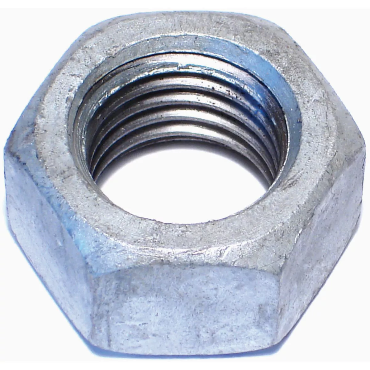 Midwest Fastener 1 In.-8 Hot Dip Galvanized Steel Coarse Thread Finished Hex Nuts