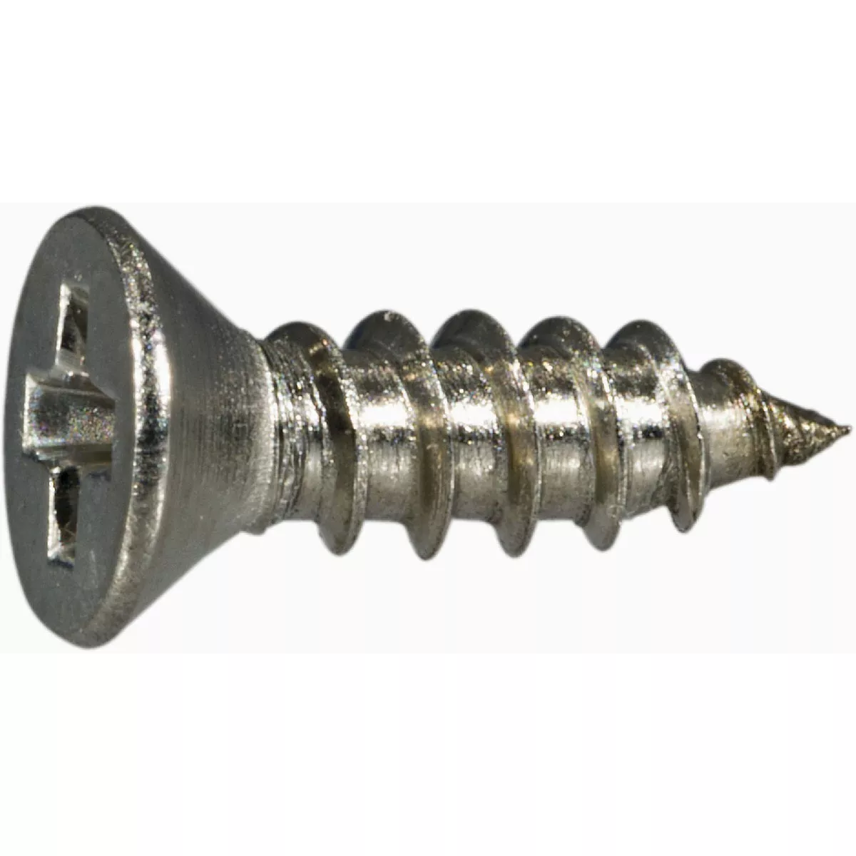 Midwest Fastener #4 x 3/8 In. 18-8 Stainless Steel Phillips Flat Head Sheet Metal Screws